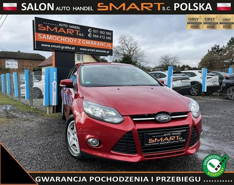 Używany Ford Focus Titanium 150 KM (110 kW) 2011 Bordowy Kombi