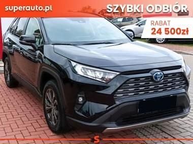 Czarny Nowe 2025 Toyota RAV4 Hybrid Comfort SUV | 181 200 zł (Dobra cena) - Obraz 1/4