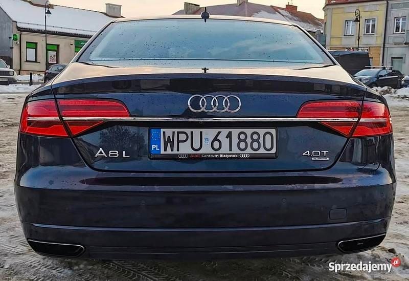 Używany Audi A8L Sport 2015 Granatowy Sedan/Limuzyna