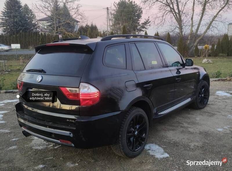 Czarny Używany 2007 BMW X3 SUV | 19 200 zł (Super Cena) - Obraz 1/3