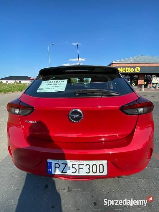 Wiśniowy Używany 2022 Opel Corsa Business Hatchback | 52 000 zł - Obraz 1/4