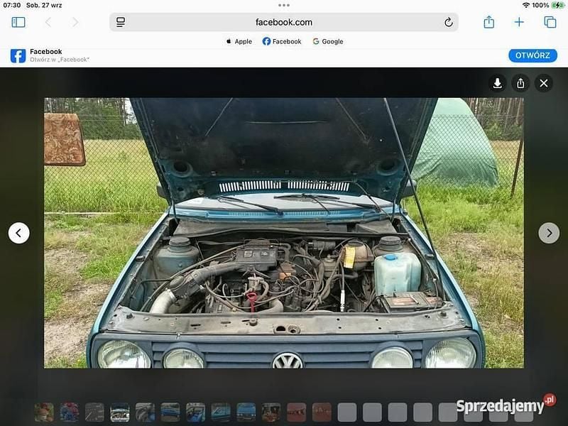 Używany 1991 VW Golf II | 3500 zł - Obraz 1/4