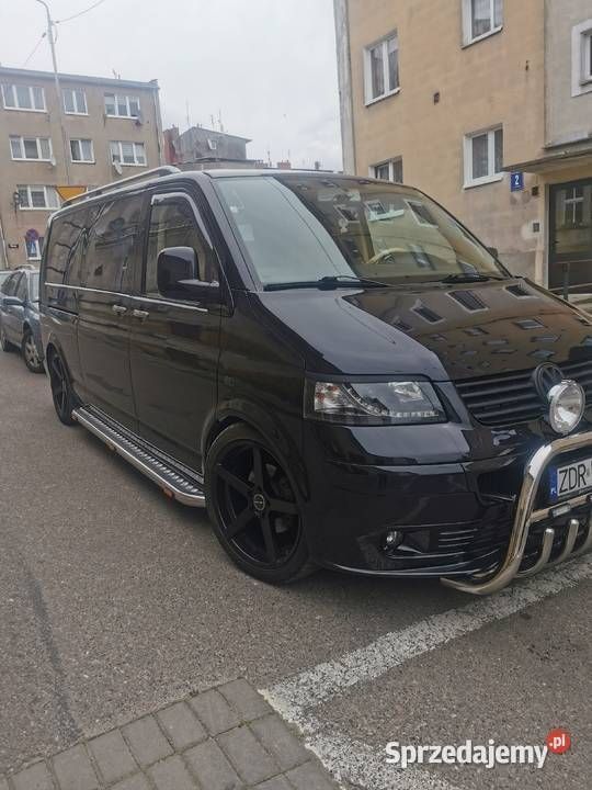 Czarny Używany 2005 VW T5 Van | 75 000 zł - Obraz 1/4
