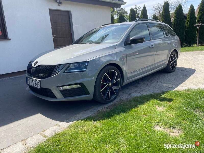 Szary Używany 2019 Skoda Octavia vRS Sedan/Limuzyna | 81 000 zł (Drogi) - Obraz 1/4