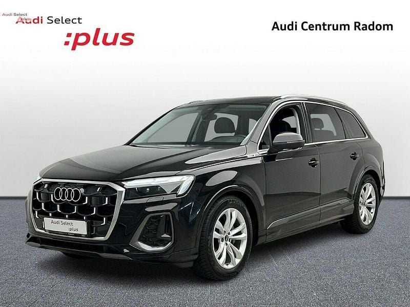 Czarny (metalik) Używany 2024 Audi Q7 S-Line SUV | 294 980 zł - Obraz 1/4