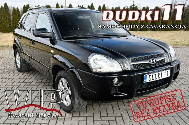 Czarny Używany 2009 Hyundai Tucson SUV | 19 900 zł (Uczciwa cena) - Obraz 1/4