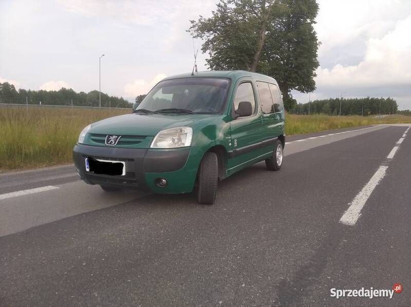 Używany Peugeot Partner 2005 Zielony Minivan