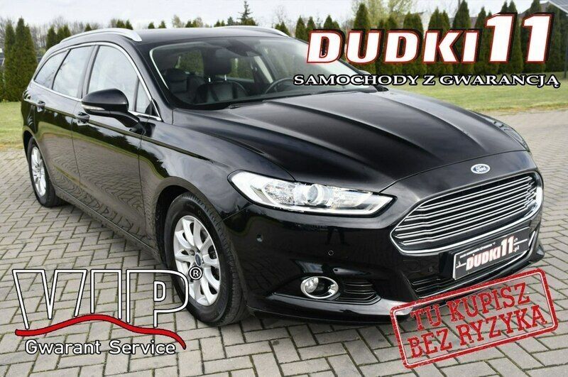 Czarny (metalik) Używany 2016 Ford Mondeo Sedan/Limuzyna | 36 900 zł (Uczciwa cena) - Obraz 1/4
