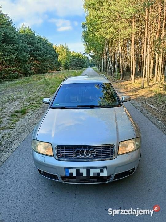 Srebrny Używany 2003 Audi S6 Sedan/Limuzyna | 23 000 zł - Obraz 1/4