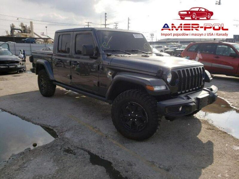 Czarny Używany 2021 Jeep Gladiator SUV | 156 000 zł - Obraz 1/4