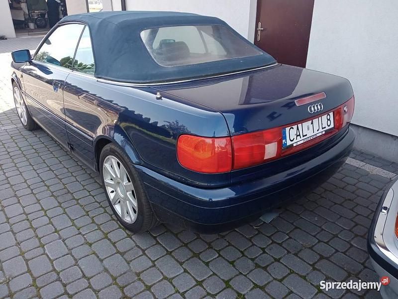 Granatowy Używany 1999 Audi 80 Kabriolet | 9500 zł - Obraz 1/4