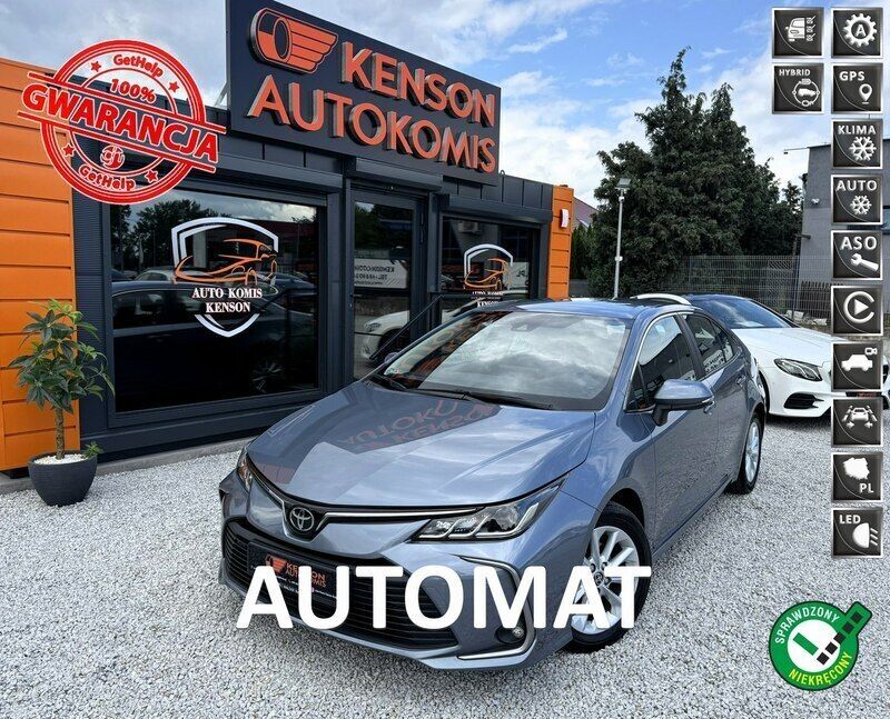 Niebieski Używany 2022 Toyota Corolla Sedan/Limuzyna | 74 900 zł (Dobra cena) - Obraz 1/4