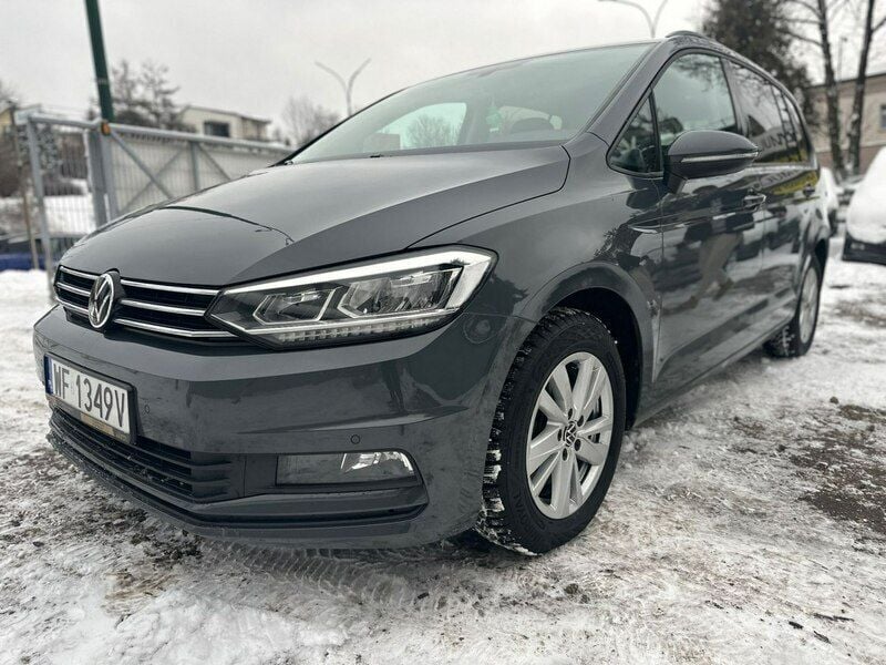 Szary (metalik) Używany 2020 VW Touran Minivan | 63 500 zł (Dobra cena) - Obraz 1/4