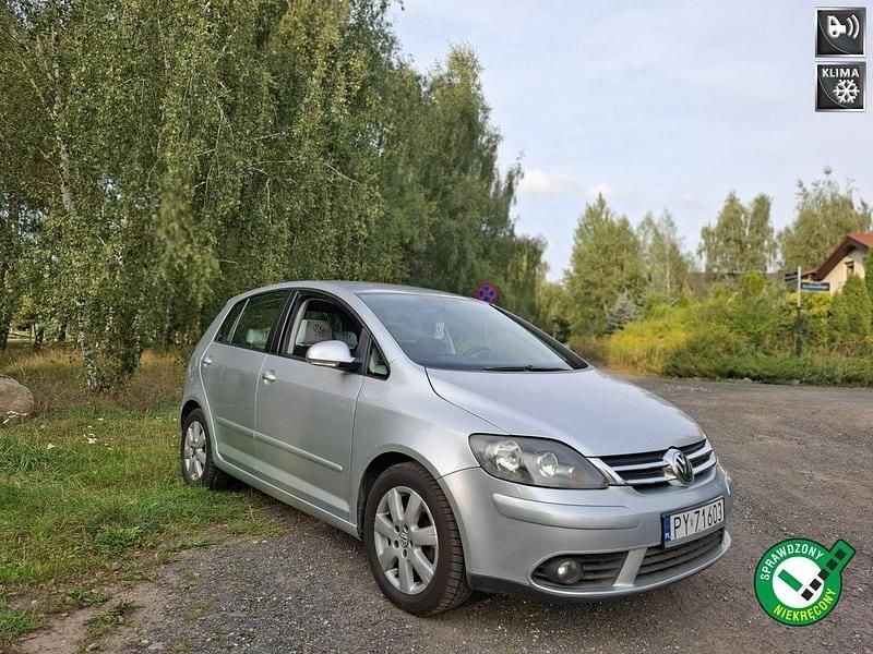 Srebrny (metalik) Używany 2007 VW Golf Plus Minivan | 11 650 zł - Obraz 1/4
