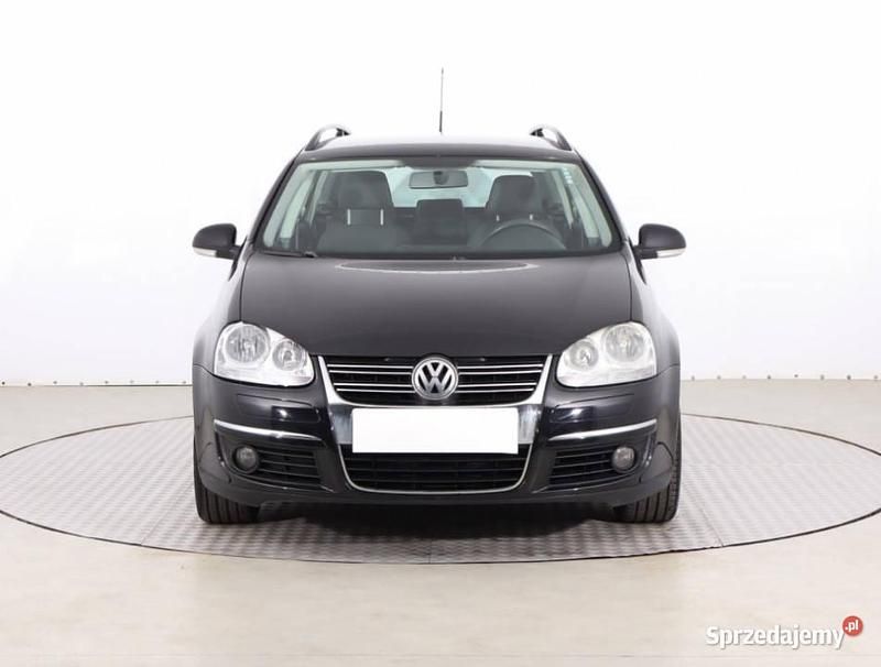 Czarny Używany 2009 VW Golf V Kombi | 13 499 zł (Uczciwa cena) - Obraz 1/4