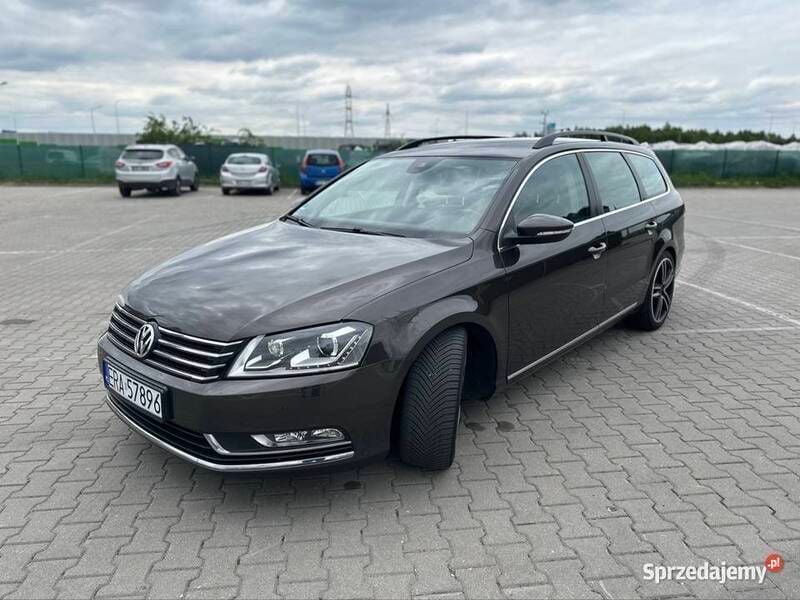 Brązowy Używany 2014 VW Passat Kombi | 41 500 zł (Uczciwa cena) - Obraz 1/4