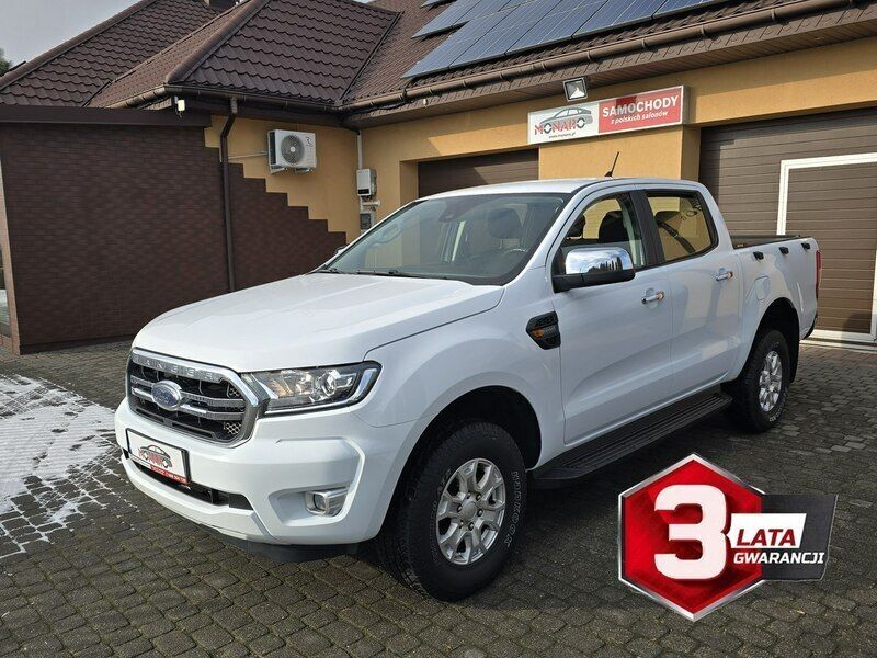 Biały Używany 2020 Ford Ranger XLT Pickup | 99 900 zł (Super Cena) - Obraz 1/4