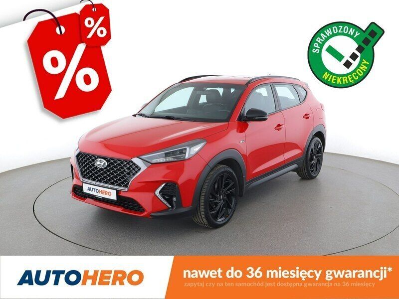 Czerwony Używany 2019 Hyundai Tucson N Line SUV | 73 900 zł (Dobra cena) - Obraz 1/3