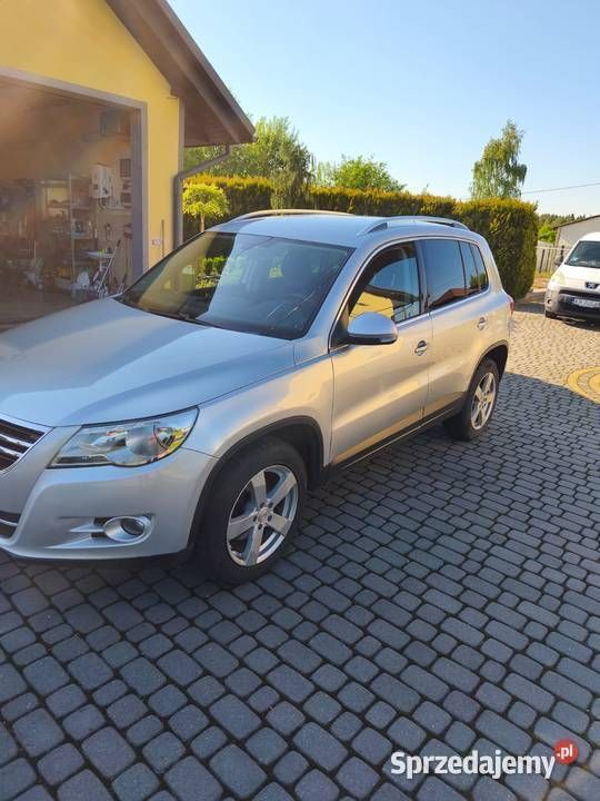 Srebrny Używany 2008 VW Tiguan SUV | 33 000 zł - Obraz 1/4