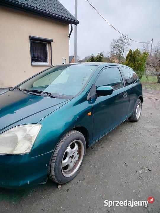 Używany Honda Civic 2002 Zielony Hatchback