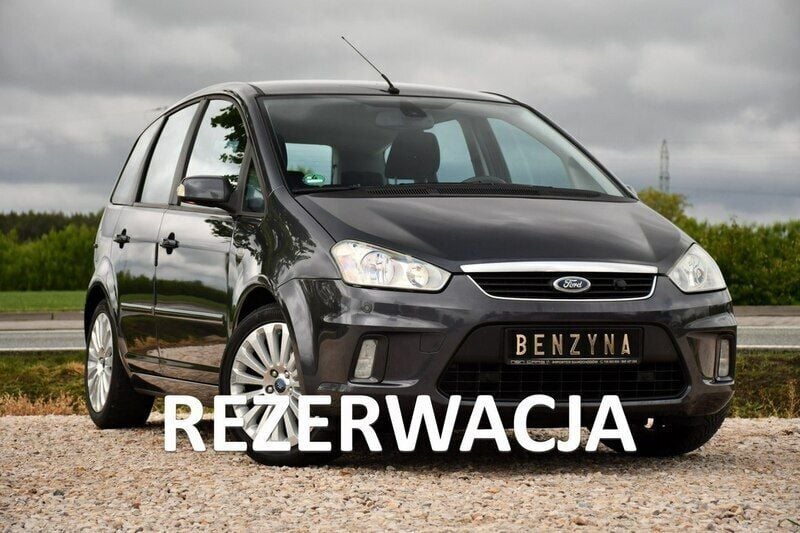 Szary (metalik, perła) Używany 2008 Ford C-MAX Minivan | 13 999 zł (Uczciwa cena) - Obraz 1/4