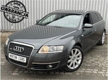 Szary Używany 2008 Audi A6 S-Line Kombi | 33 900 zł (Dość drogi) - Obraz 1/4
