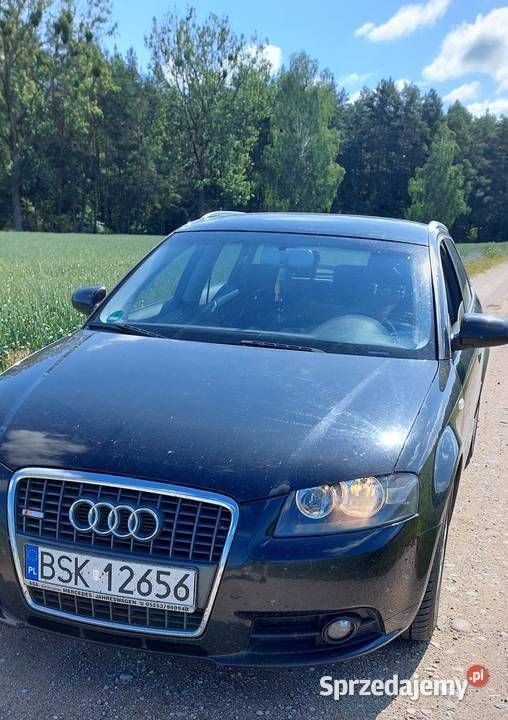 Czarny Używany 2007 Audi A3 Hatchback | 15 500 zł (Dobra cena) - Obraz 1/4