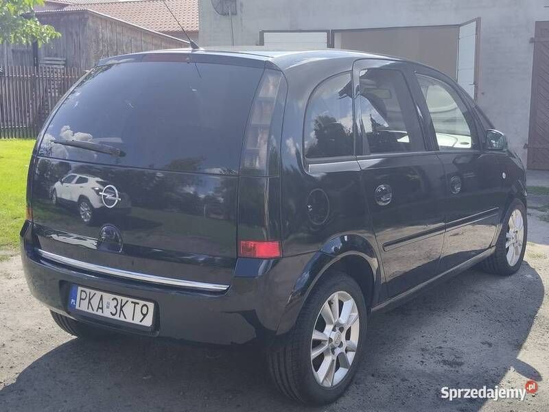 Czarny Używany 2008 Opel Meriva Minivan | 5100 zł (Super Cena) - Obraz 1/4