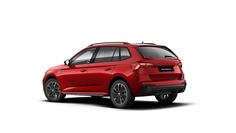 Czerwień velvet metalizowany Nowe 2026 Skoda Kamiq Monte Carlo SUV | 133 750 zł (Dość drogi) - Obraz 1/3