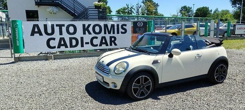 Biały Używany 2009 Mini Cooper Cabriolet Kabriolet | 22 500 zł - Obraz 1/4