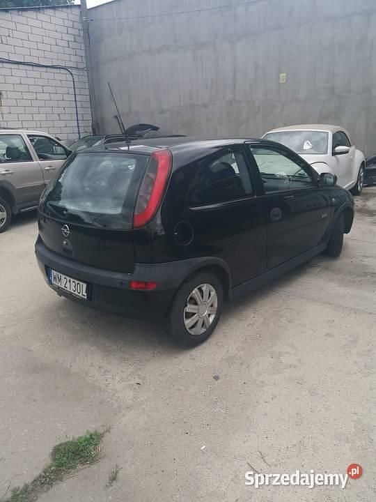 Używany Opel Corsa 2002 Czarny Hatchback