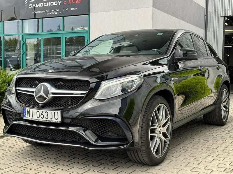Czarny (metalik) Używany 2019 Mercedes GLE63 AMG AMG SUV | 365 000 zł - Obraz 1/4