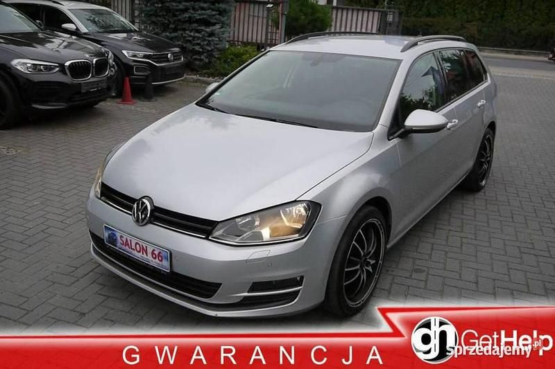 Srebrny (metalik) Używany 2014 VW Golf VII Kombi | 31 500 zł (Uczciwa cena) - Obraz 1/4