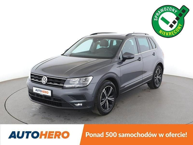 Szary Używany 2019 VW Tiguan SUV | 73 100 zł (Dobra cena) - Obraz 1/3