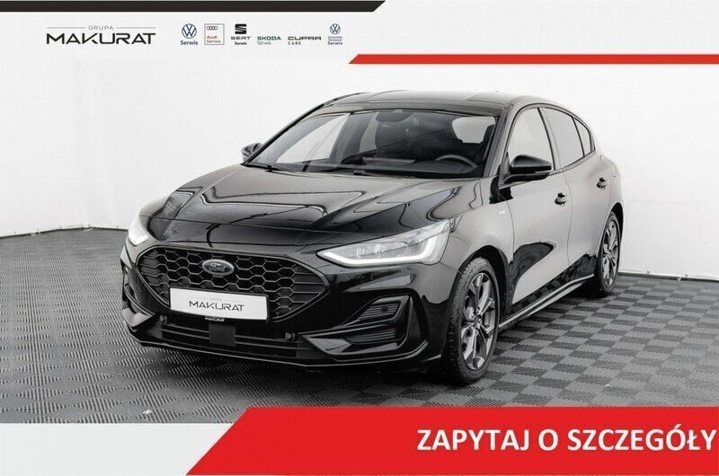 Czarny Używany 2022 Ford Focus ST-Line X Hatchback | 92 800 zł (Uczciwa cena) - Obraz 1/4