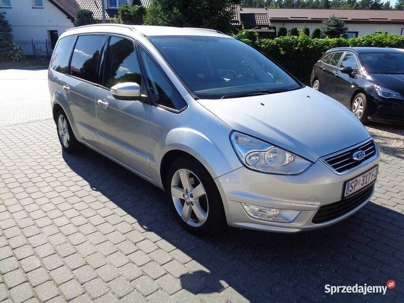Srebrny Używany 2011 Ford Galaxy Minivan | 27 600 zł (Uczciwa cena) - Obraz 1/4