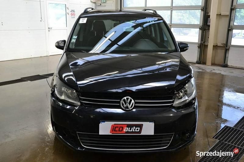 Czarny Używany 2011 VW Touran Minivan | 8200 zł - Obraz 1/4