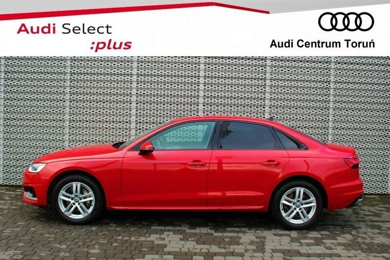 Używany Audi A4 Advanced 204 KM (150 kW) 2020 Czerwony Sedan/Limuzyna