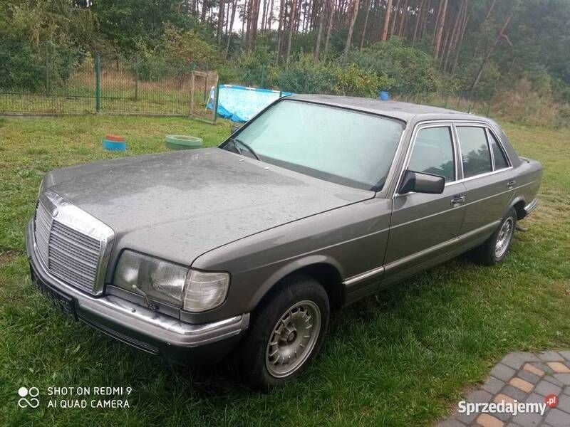 Używany Mercedes 500 1984 Brązowy Sedan/Limuzyna
