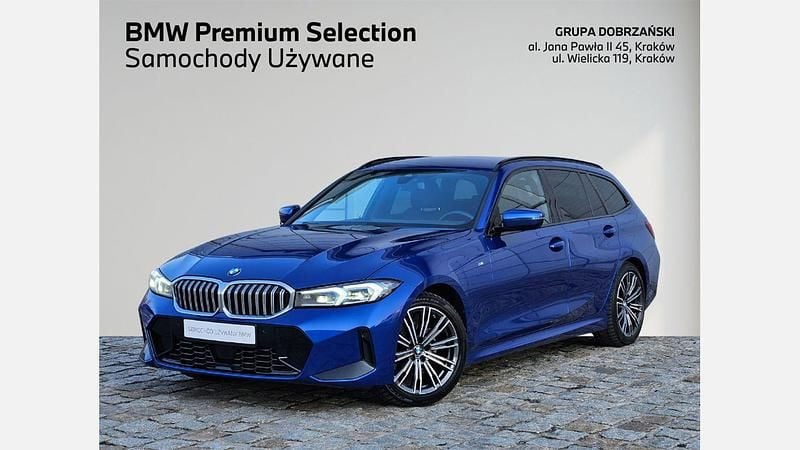 Portimao blue metallic metalizowany Używany 2023 BMW 320 Shadowline Kombi | 165 000 zł (Dość drogi) - Obraz 1/3