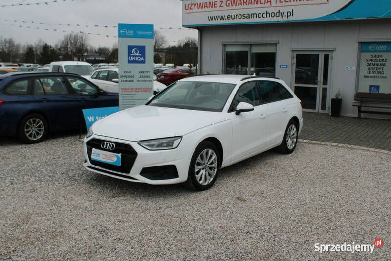 Biały Używany 2020 Audi A4 Kombi | 95 899 zł (Drogi) - Obraz 1/4