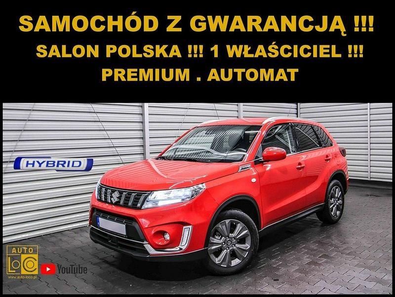 Czerwony (metalik) Używany 2024 Suzuki Vitara SUV | 73 170 zł (Dobra cena) - Obraz 1/4