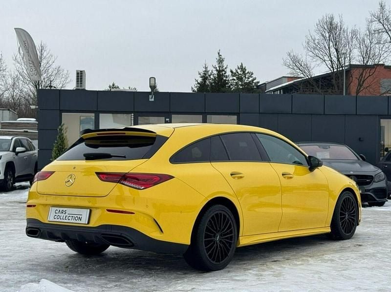 Używany Mercedes CLA200 163 KM (119 kW) 2019 Żółtozłoty Kombi