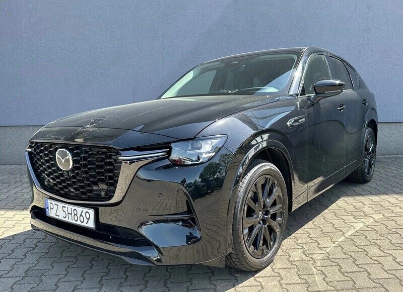 Jet black Używany 2024 Mazda CX-60 SUV | 241 900 zł (Uczciwa cena) - Obraz 1/4