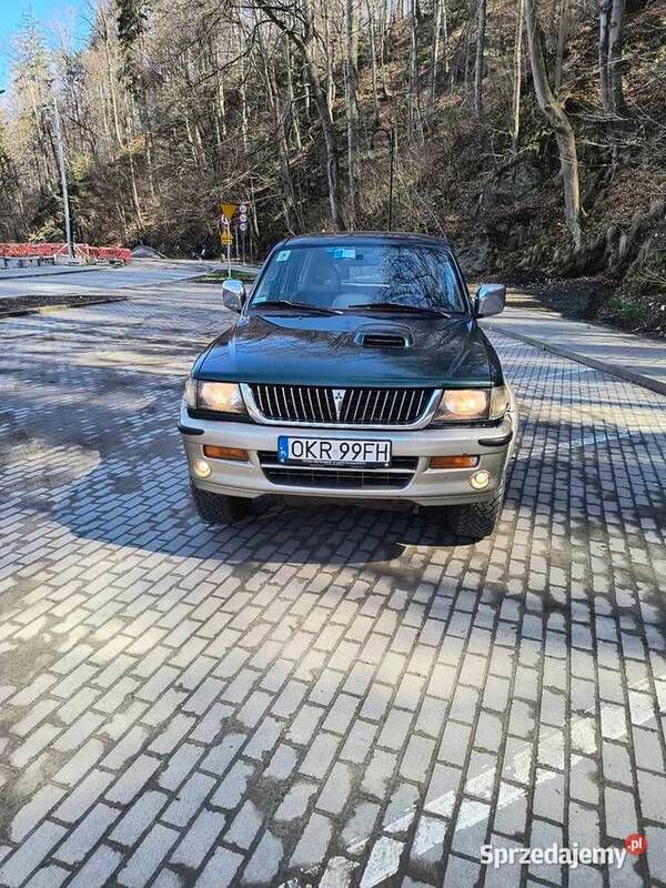 Zielony Używany 1999 Mitsubishi Pajero SUV | 17 999 zł - Obraz 1/4