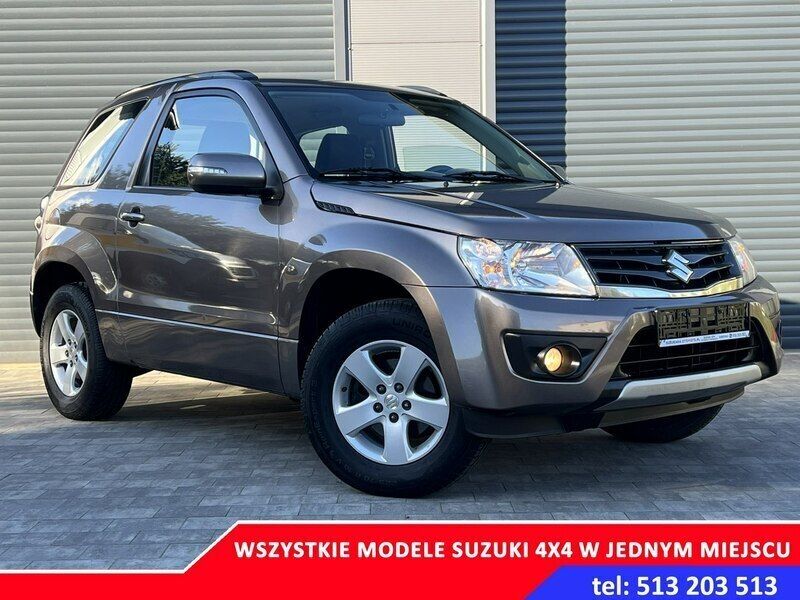 Szary Używany 2015 Suzuki Grand Vitara SUV | 58 700 zł - Obraz 1/4