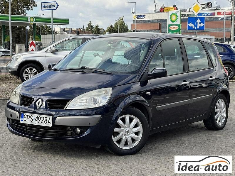 Granatowy Używany 2007 Renault Scénic II Minivan | 7900 zł - Obraz 1/4