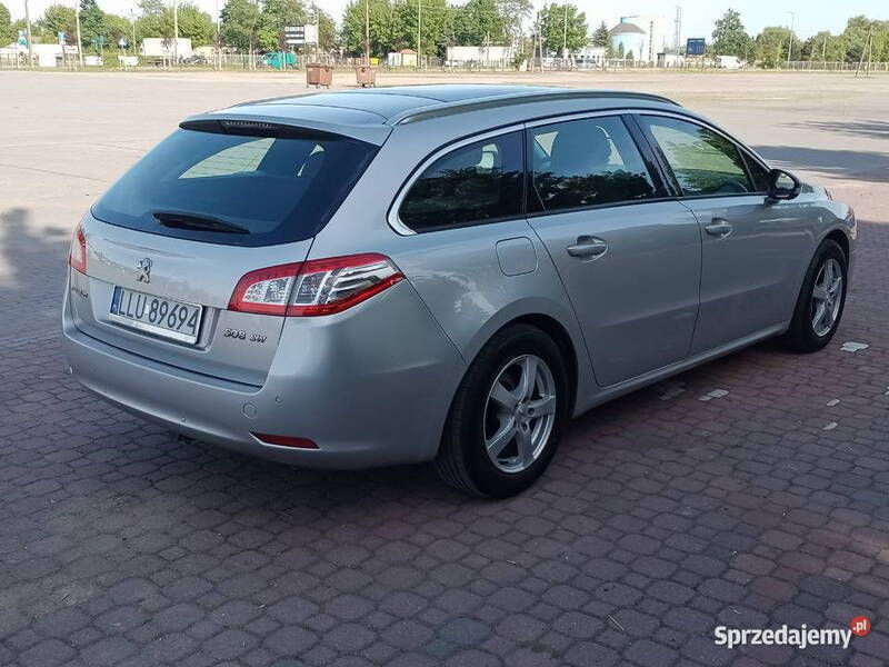 Używany Peugeot 508 2013 Srebrny Sedan/Limuzyna