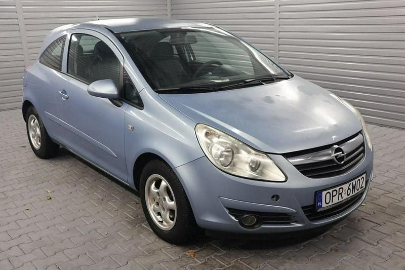 Używany Opel Corsa 75 KM (55 kW) 2007 Niebieski (metalik) Sedan/Limuzyna