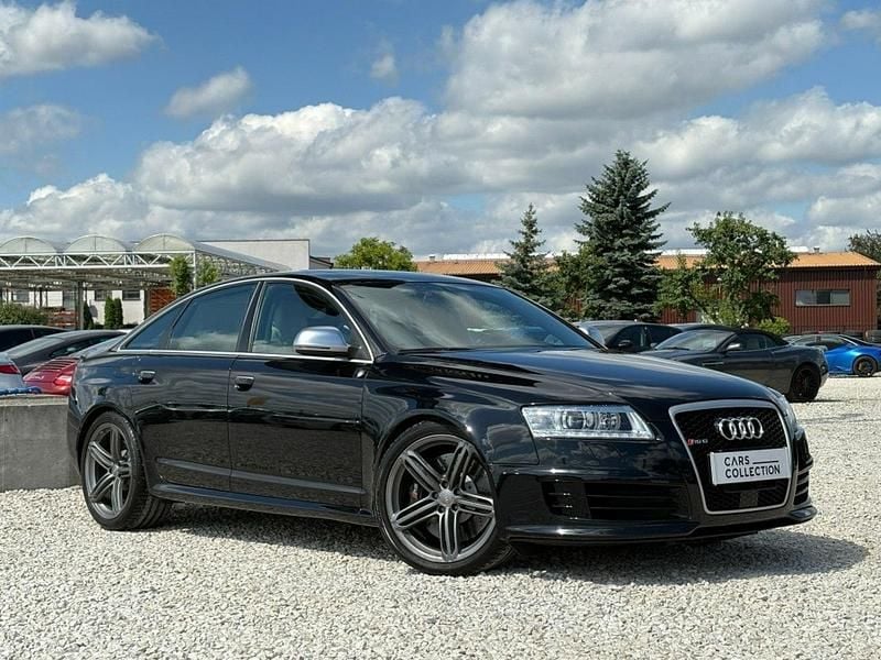 Czarny (metalik) Używany 2008 Audi RS6 Sedan/Limuzyna | 219 900 zł - Obraz 1/4